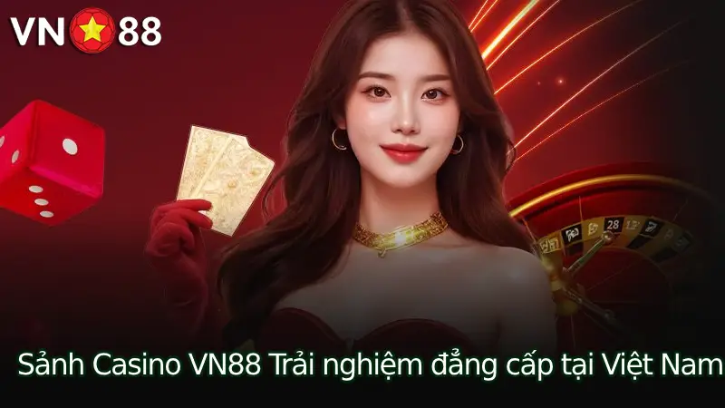 Sảnh Casino VN88: Trải nghiệm đẳng cấp tại Việt Nam
